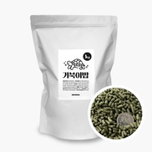 bizidduk무료배송 이벤트중!  비지떡 거북이밥 1kg 3500ml (거북이전용 대용량사료)